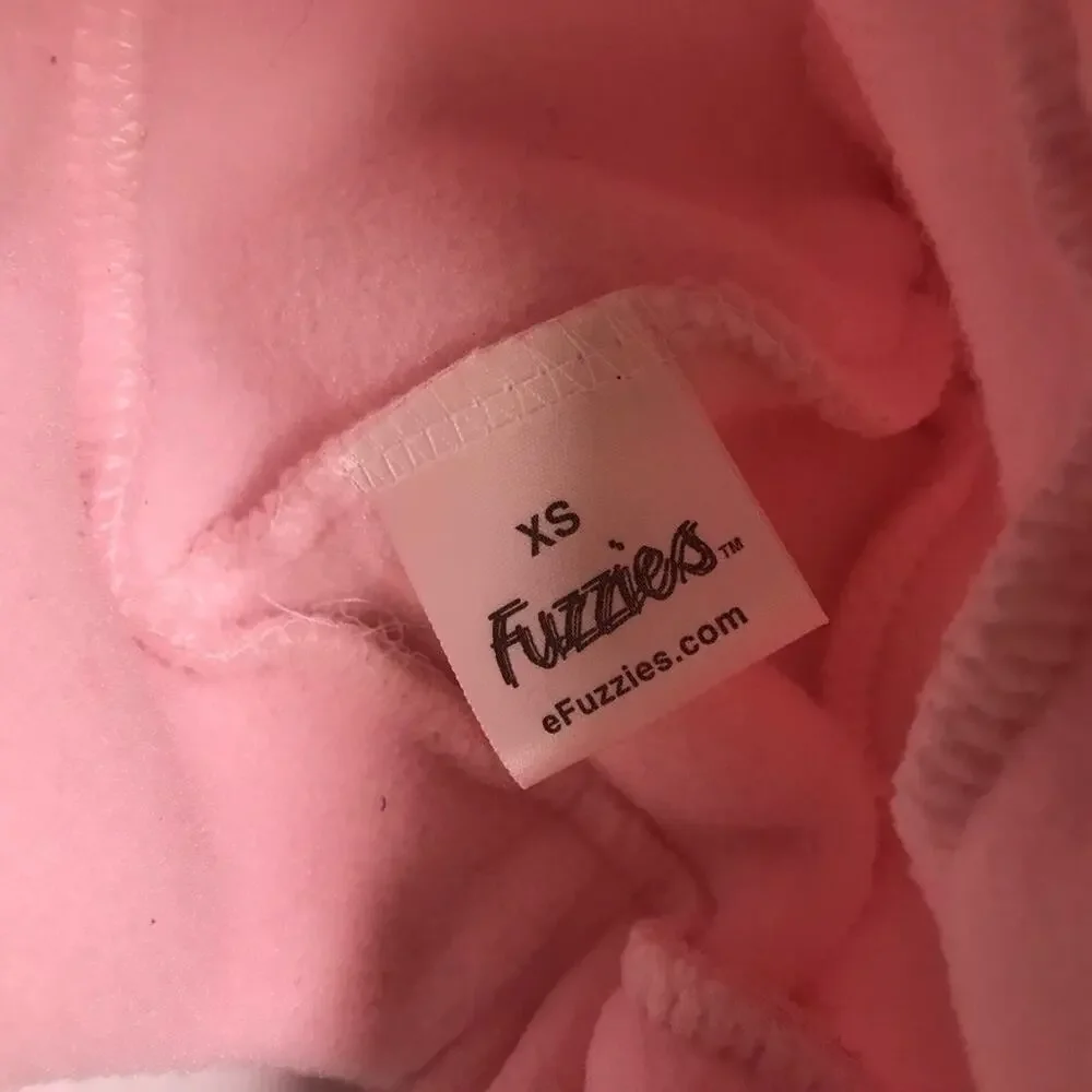 eFuzzies.com Girls Pink Polar Fleece Tassel Hat NEW NWT XS 3-9 mo‎